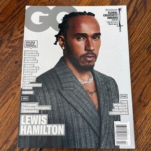 GQ Magazine - April/May 2024 - Lewis Hamilton - NEVER READ!!  men’s magazines f1